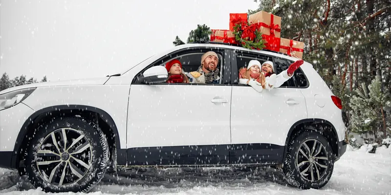 So dekorieren Sie Ihr Auto festlich für Weihnachten